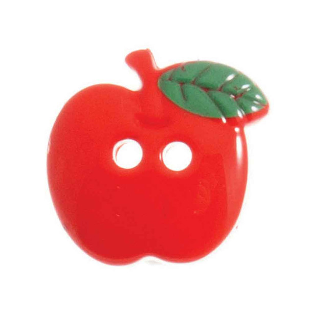 Red Apple Buttons | 18mm | Trimits