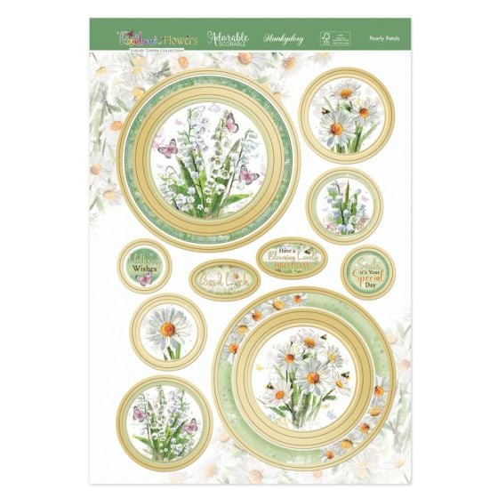 Pearly Petals Luxury Topper Set (AROF905)