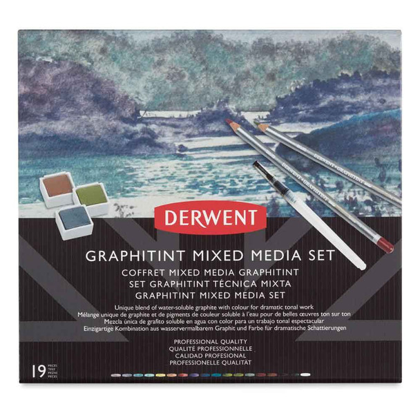 Derwent Graphitint Mixed Media Set | 19 Piece Set - Main Image