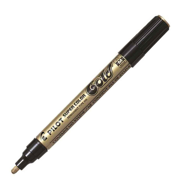 Pilot Super Color Metallic Pen - Gold - M