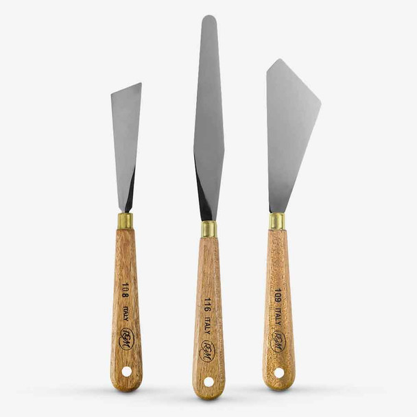 RGM Professional Wooden Palette Knive | Various Sizes