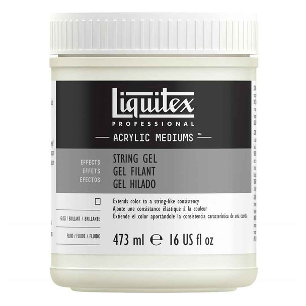 Liquitex Professional String Gel, Acrylic Mediums, 437ml