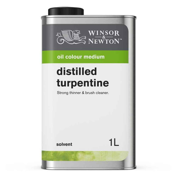 Winsor & Newton OMV Distilled Turpentine, 1 Litre