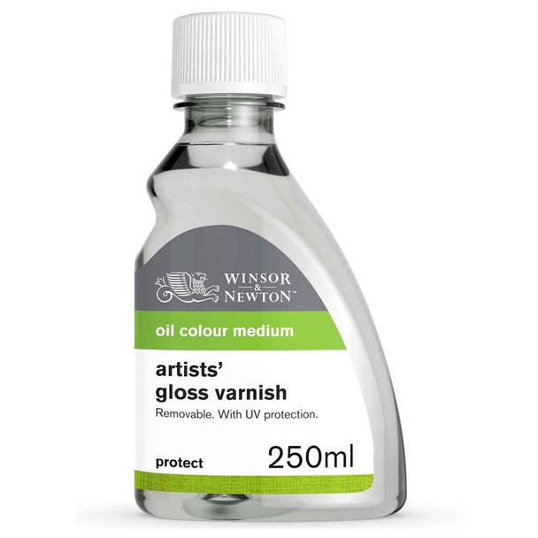 Winsor & Newton OMV Artist's Gloss Varnish, 250ml