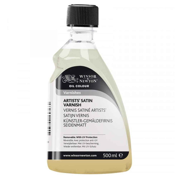 Winsor & Newton OMV Artist's Satin Varnish, 500ml