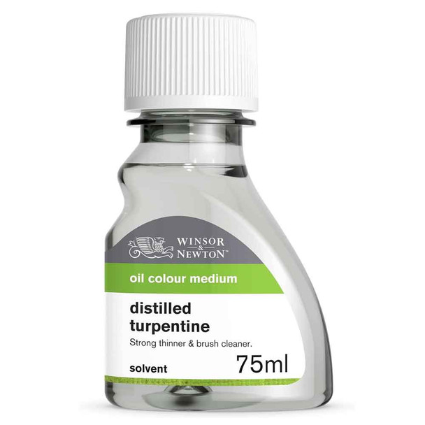 Winsor & Newton OMV Distilled Turpentine, 75ml