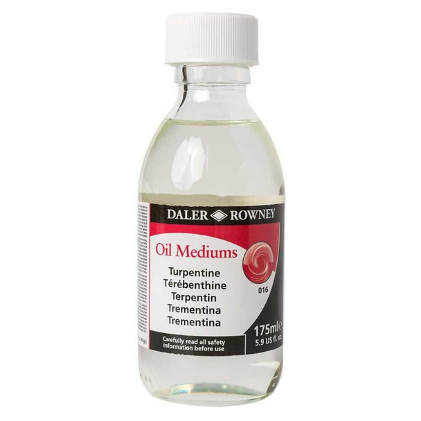 Daler Rowney Turpentine 175ml Bottle