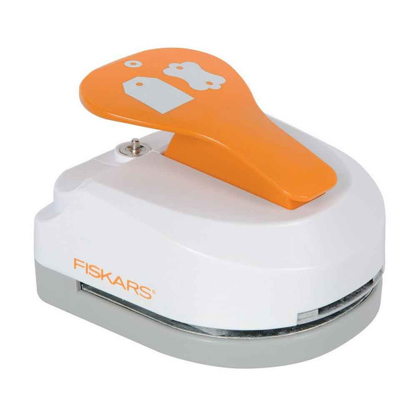 Fiskars Tag and Label Punch with Hole and Eyelet Punch