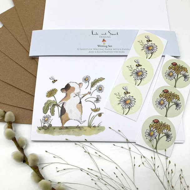 Ink and Snail Writing Set | Guinea Pig - Main Image