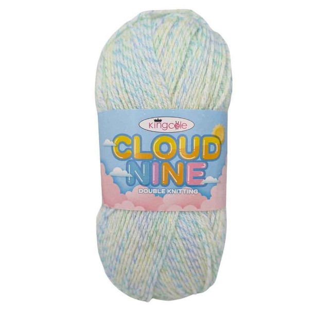 King Cole Cloud Nine DK Knitting Yarn, 100g Balls | 5442 Aqua Skies
