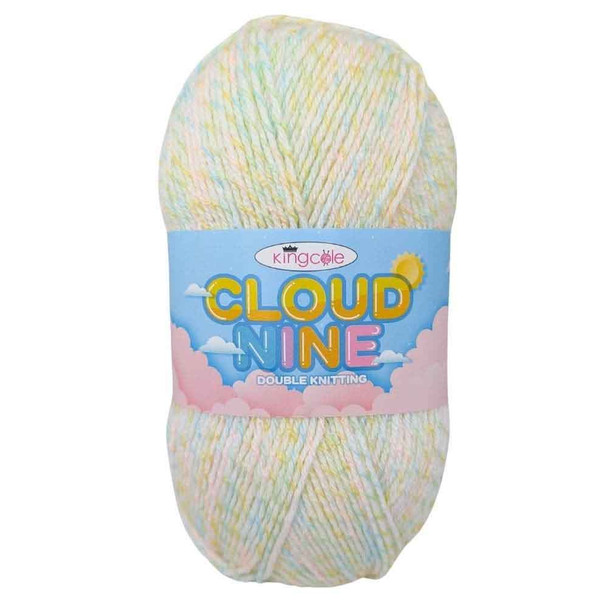 King Cole Cloud Nine DK Knitting Yarn, 100g Balls | 5444 Sherbet Sky