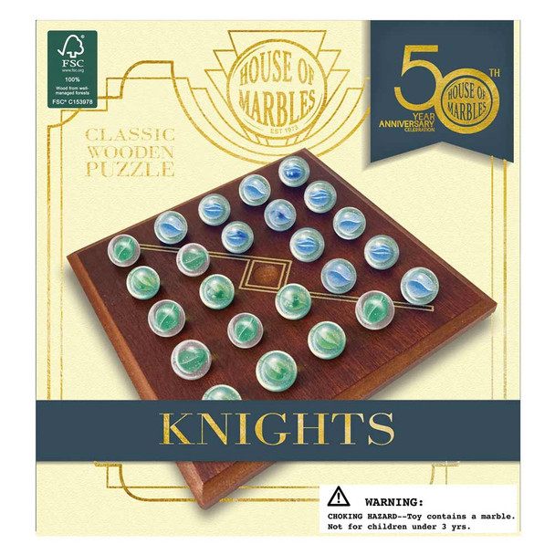 Knights | Mini Wooden Board Games | House of Marbles - Main Image