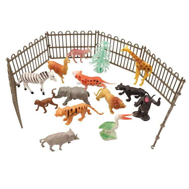 Teeny-Tiny Mini Zoo Set - Contents