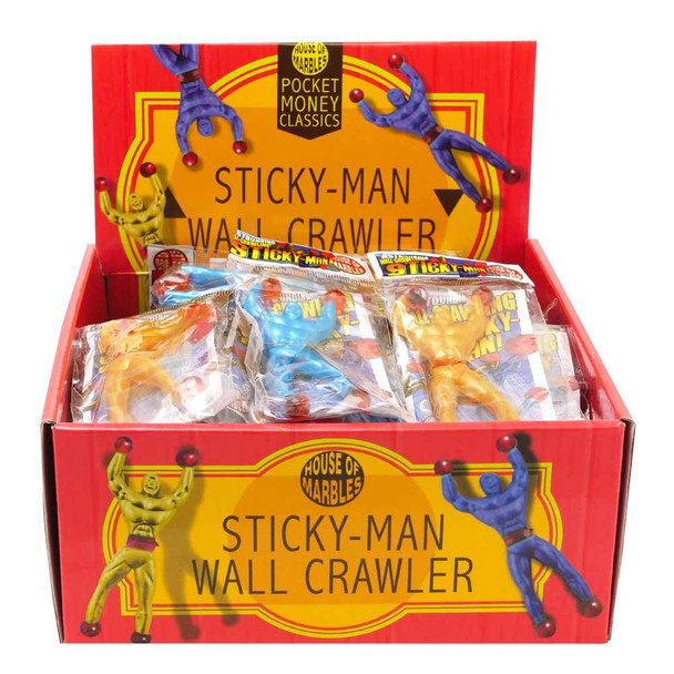 The Astounding Wall Climbing Sticky Man | House of Marbles