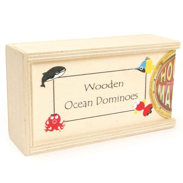 Wooden Ocean Dominoes | House of Marbles