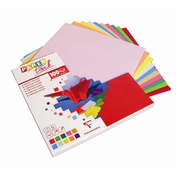12 x 12cm Origami Paper Pack | 100 Sheets | Assorted Colours