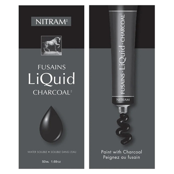 Nitram Liquid Charcoal | 50ml Tube