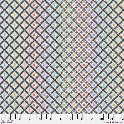 Roar! | Stargazer - STORM | Tula Pink | 125PWTP228.Mist | Free Spirit Fabrics