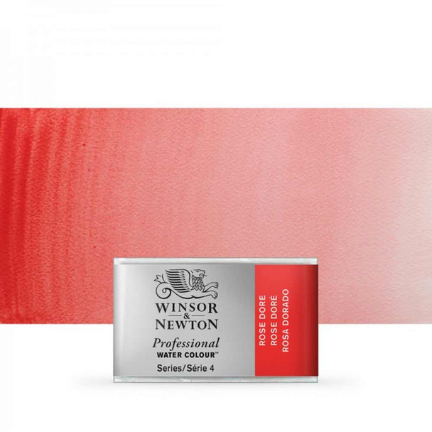 Winsor & Newton Professional Watercolours Whole Pan | Various Colours - Rose Dore