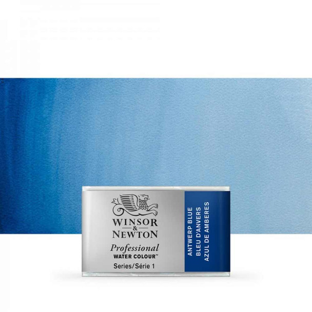 Winsor & Newton Professional Watercolours Whole Pan | Various Colours - Antwerp Blue