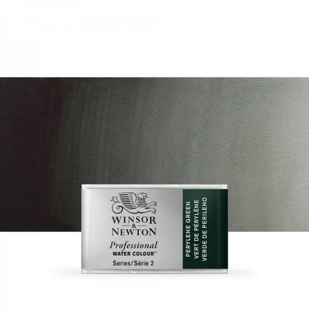 Winsor & Newton Professional Watercolours Whole Pan | Various Colours - Perylene Green