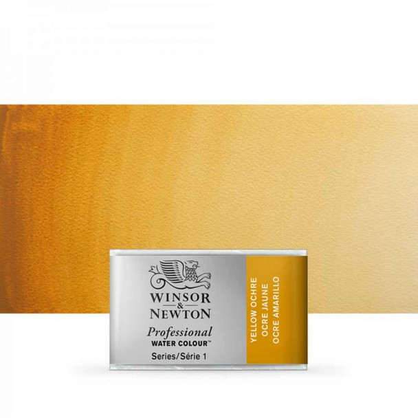 Winsor & Newton Professional Watercolours Whole Pan | Various Colours - Yellow Ochre