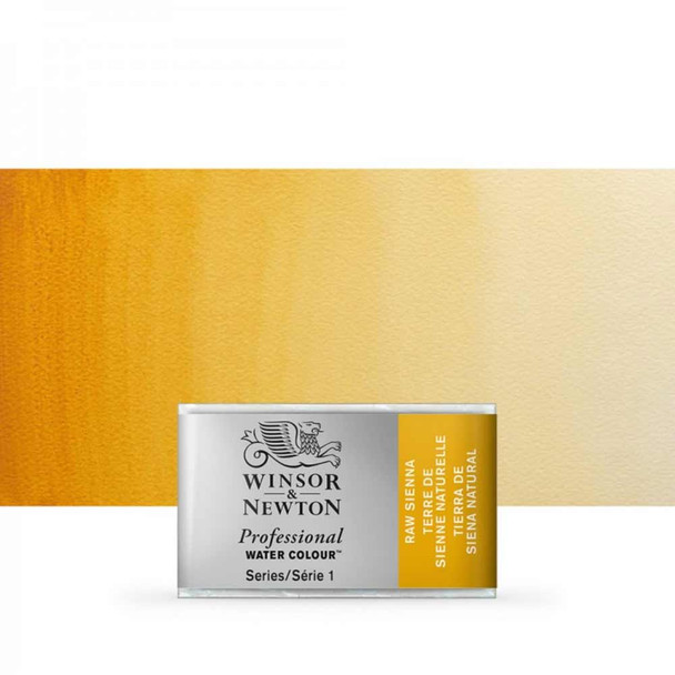 Winsor & Newton Professional Watercolours Whole Pan | Various Colours - Raw Sienna