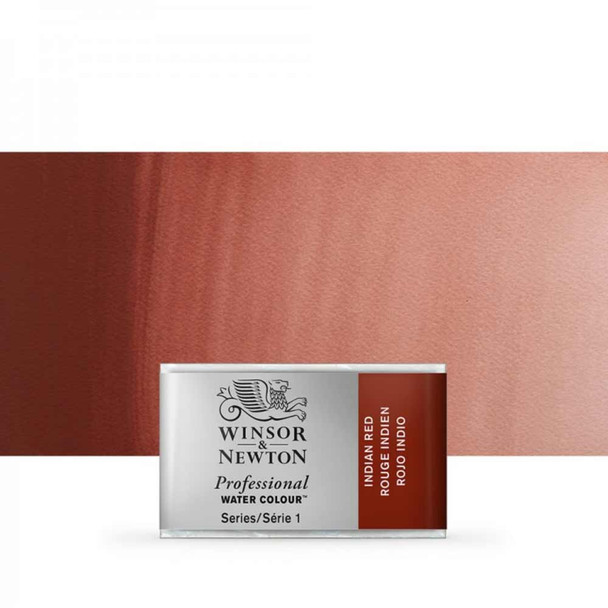Winsor & Newton Professional Watercolours Whole Pan | Various Colours - Indian Red
