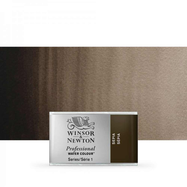 Winsor & Newton Professional Watercolours Whole Pan | Various Colours - Sepia