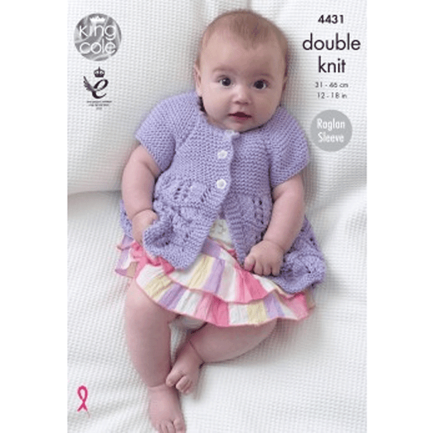 Baby Set Knitting Pattern | King Cole Cuddles DK and Cuddles Multi DK 4431 | Digital Download - Main Image