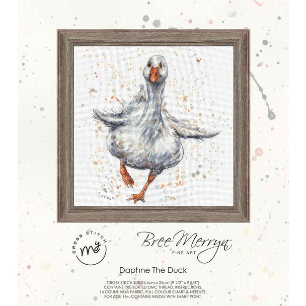 Daphne the Duck Complete Cross Stitch Kit | Bree Merryn