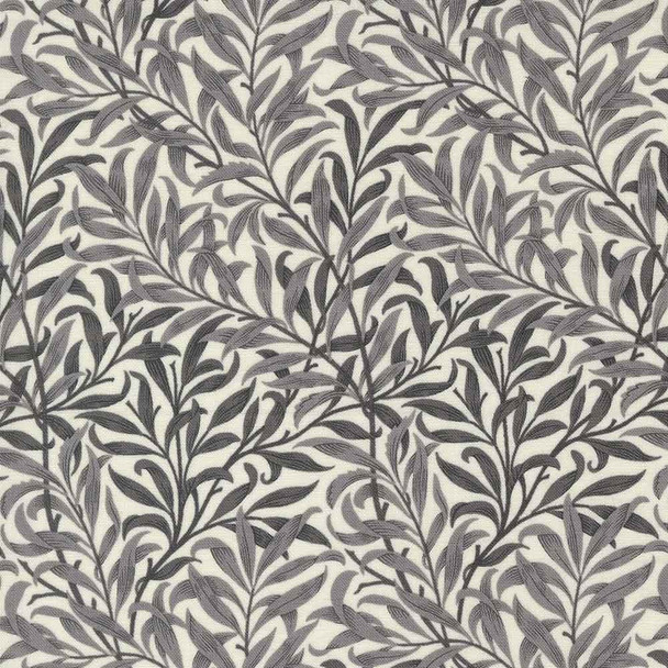 Dark Vines on Dove | 8385-12 | Ebony Suite | Barbara Brackman | Moda