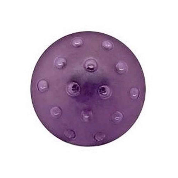 Dill Buttons | Frosted Look with Shank | Purple | 14mm