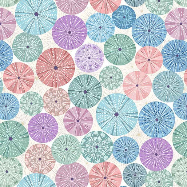 Urchin's on Sandy Cream | A806.1 | Chalki Collection | Lewis and Irene
