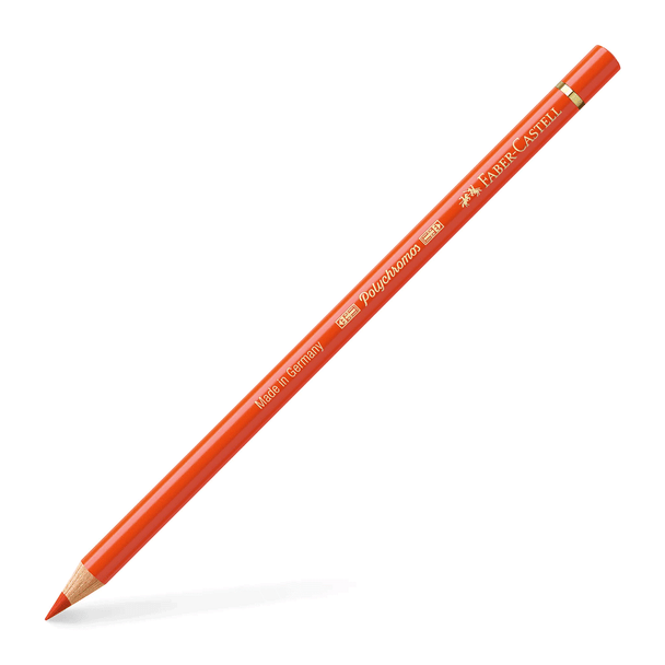 Faber Castell Polychromos Pencils | Dark Cadmium Orange