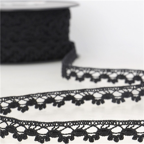Trim | Lace | Cotton | Black