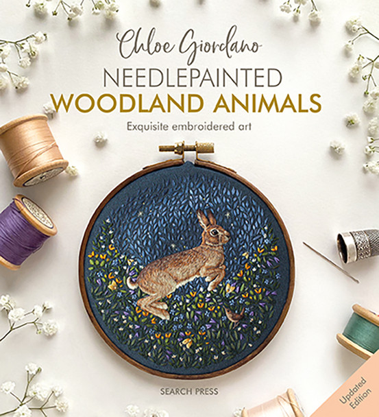 Chloe Giordano's Needle painted Woodland Animals