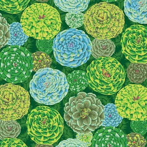 Freespirit Fabrics | August 2024 Collection | Kaffe Fassett | Japonica - Green