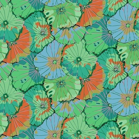 Freespirit Fabrics | August 2024 Collection | Kaffe Fassett | Lotus Leaf - Emerald