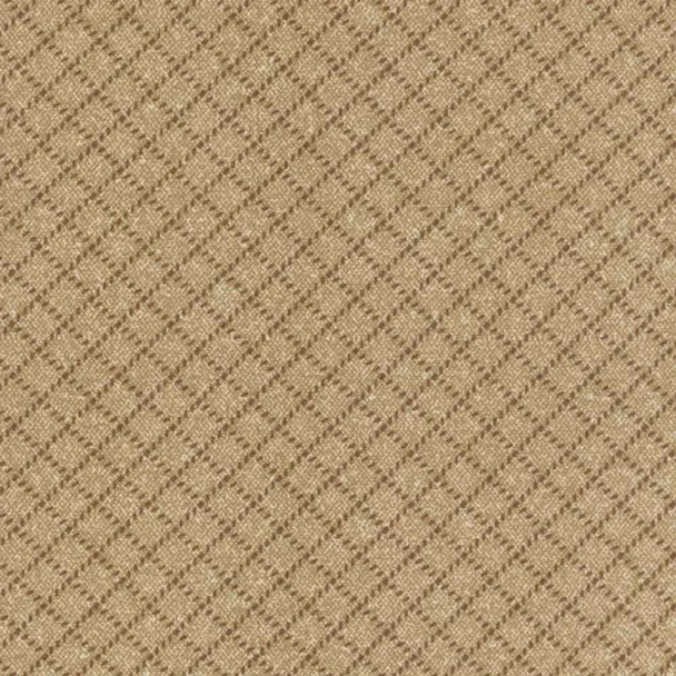 Farmhouse Flannels III Primitive Gatherings Moda Fabric | 49271-13F Cocoa Diamond Chain - Main Image