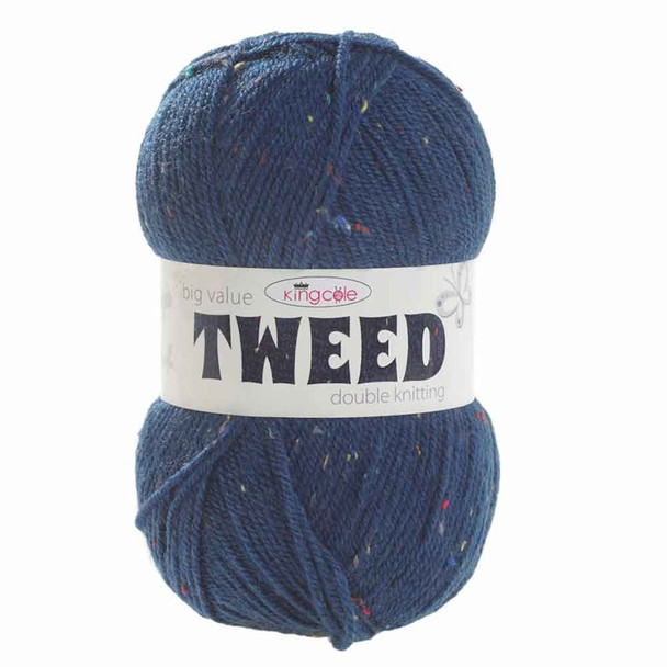 King Cole Big Value Tweed DK Knitting Yarn, 100g Balls | 0065 Glen