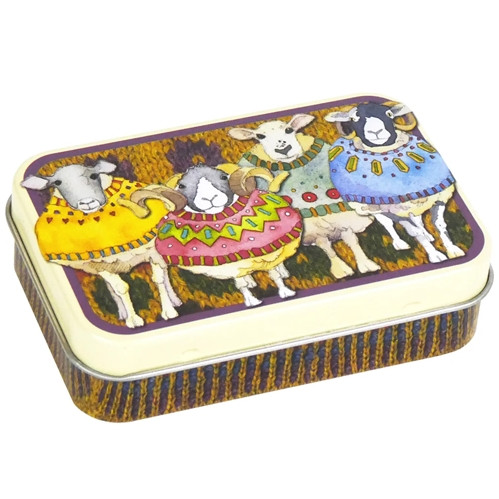 Sheep in Sweaters | Mini Rectangular Tin