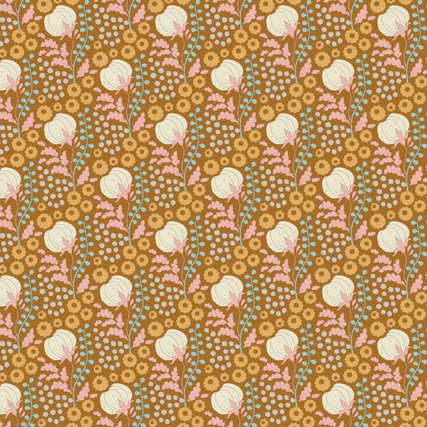  Tilda's Sanctuary, Ochre Cottonfield | 100569 | Tilda Fabric