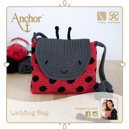 Anchor | Crochet Kit: Bag | Ladybug
