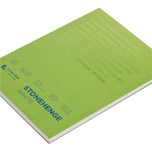 Stonehenge | White | A5 | 300gsm | Cotton | 15 Sheet pad