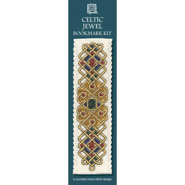 Textile Heritage | Cross Stitch Kits | Bookmarks | Celtic Jewel (BKCJ)