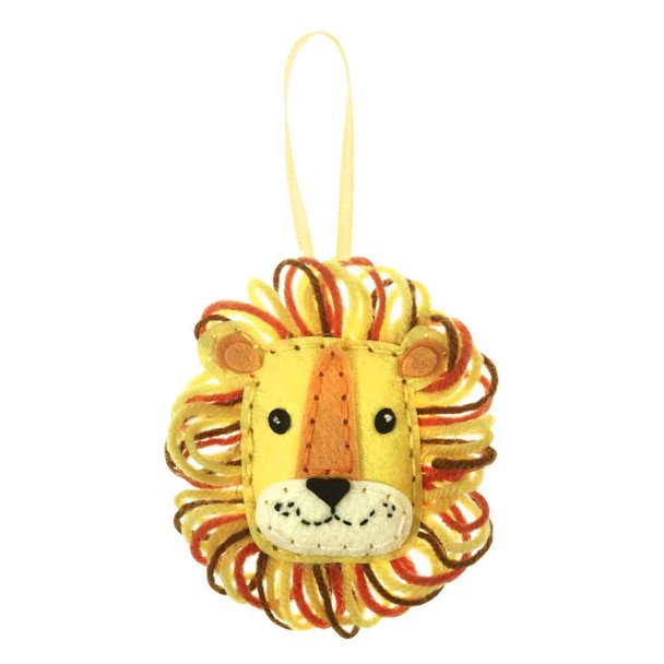 Lion Sewing Kit | Make Your Own Felt Decorations | Trimits