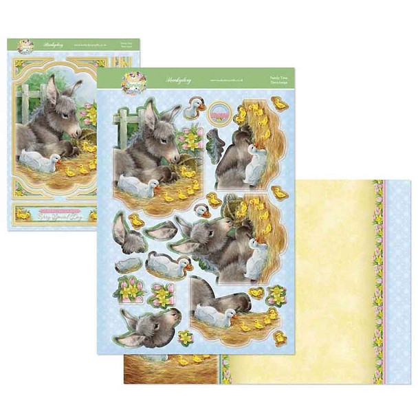Family Time | Hello Spring, Deo-Large Decoupage Range | Hunkydory