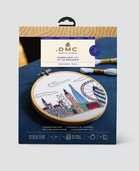 London Skyline | Kseniia Guseva | Intermediate Embroidery Kit