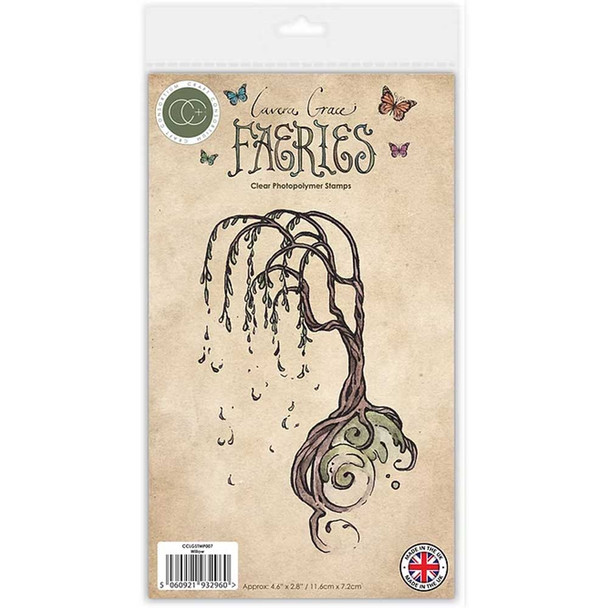 Weeping Willow Tree Photopolymer Cling Stamps | Faeries